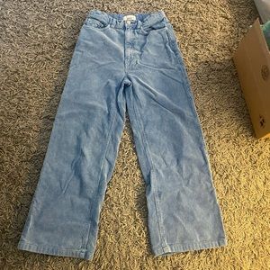 BDG high and wide corduroy pants